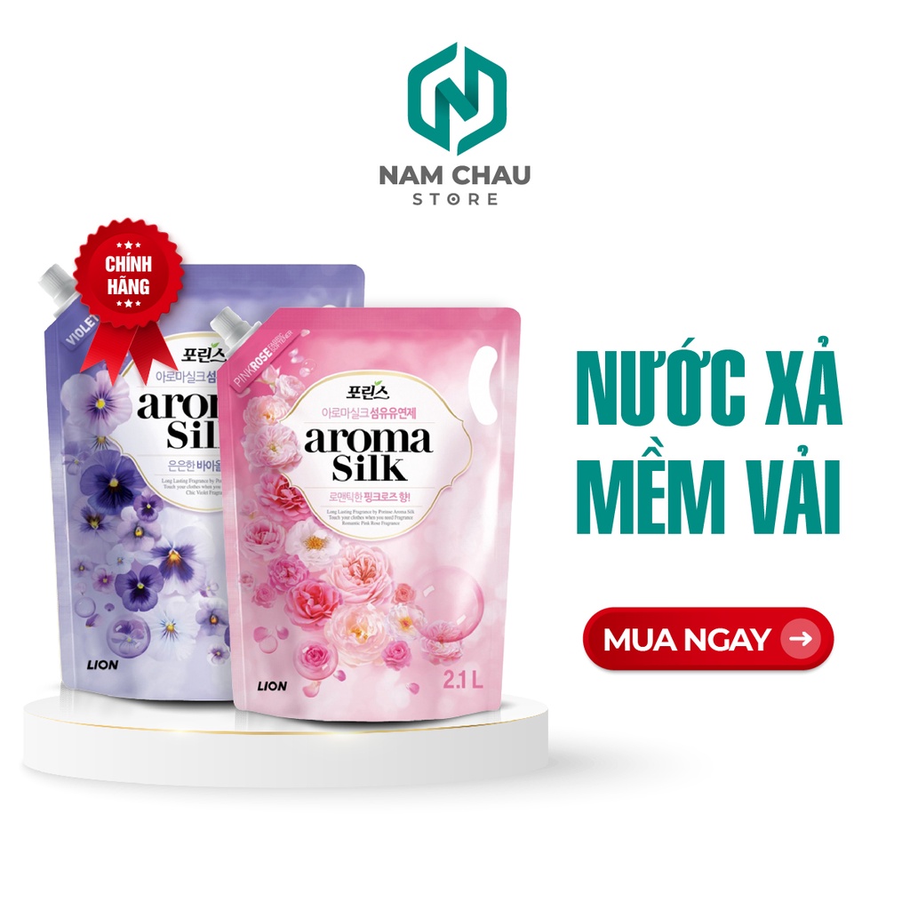 Namchaustore - Nước Xả Làm Mềm Vải Aroma Hàn Quốc_Tinh Chất Hoa Violet