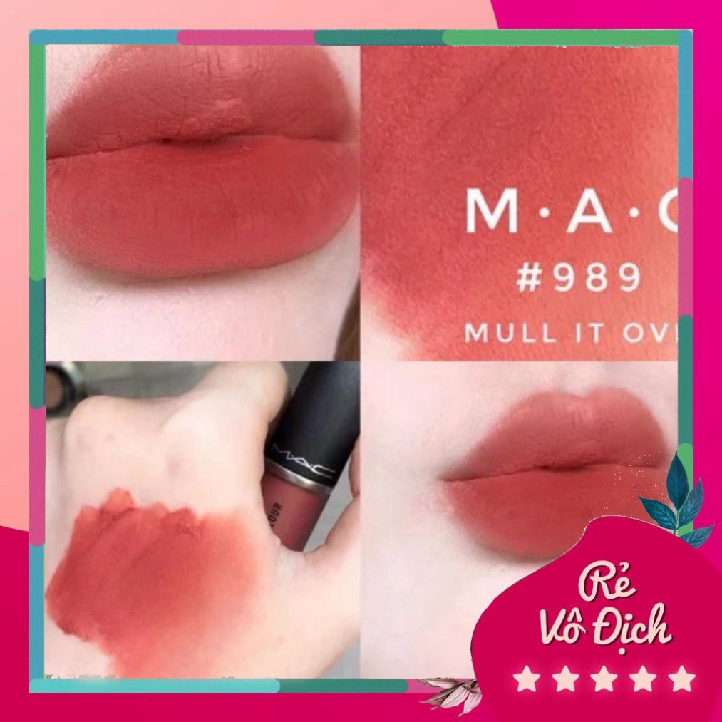 [Bán-Giá-Gốc] ❤️Hàng Mới về❤️ Chính Hãng Son Mac Kem POWDER KISS LIQUID LIPCOLOUR. Độ chuẩn màu cao, không phụ thuộc nhi