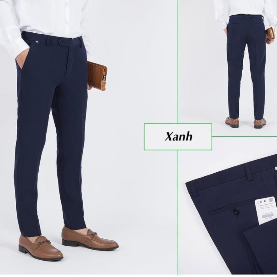 Quần tây nam quần âu nam vải tuyết dáng slimfit co giãn nhẹ giá rẻ chất lượng tốt | BigBuy360 - bigbuy360.vn