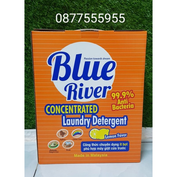 bột giặt blue river 5.5kg cao cấp