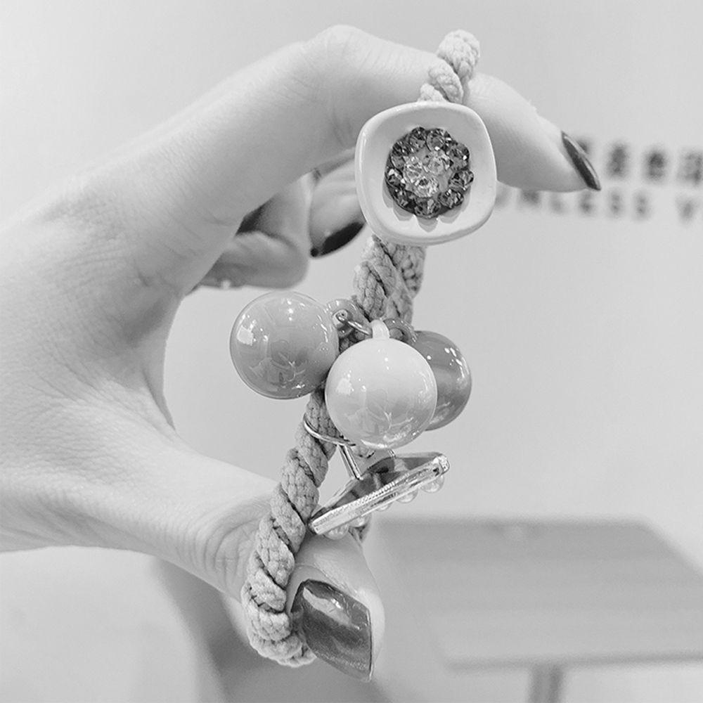 Dây Cột Tóc Đính Hạt Lấp Lánh Dễ Thương Cho Nữ