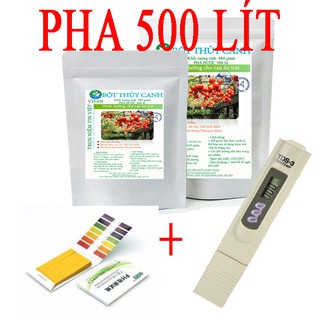 Com bo 1 quả 75 + 1 bút tds + 1 tập đo Ph