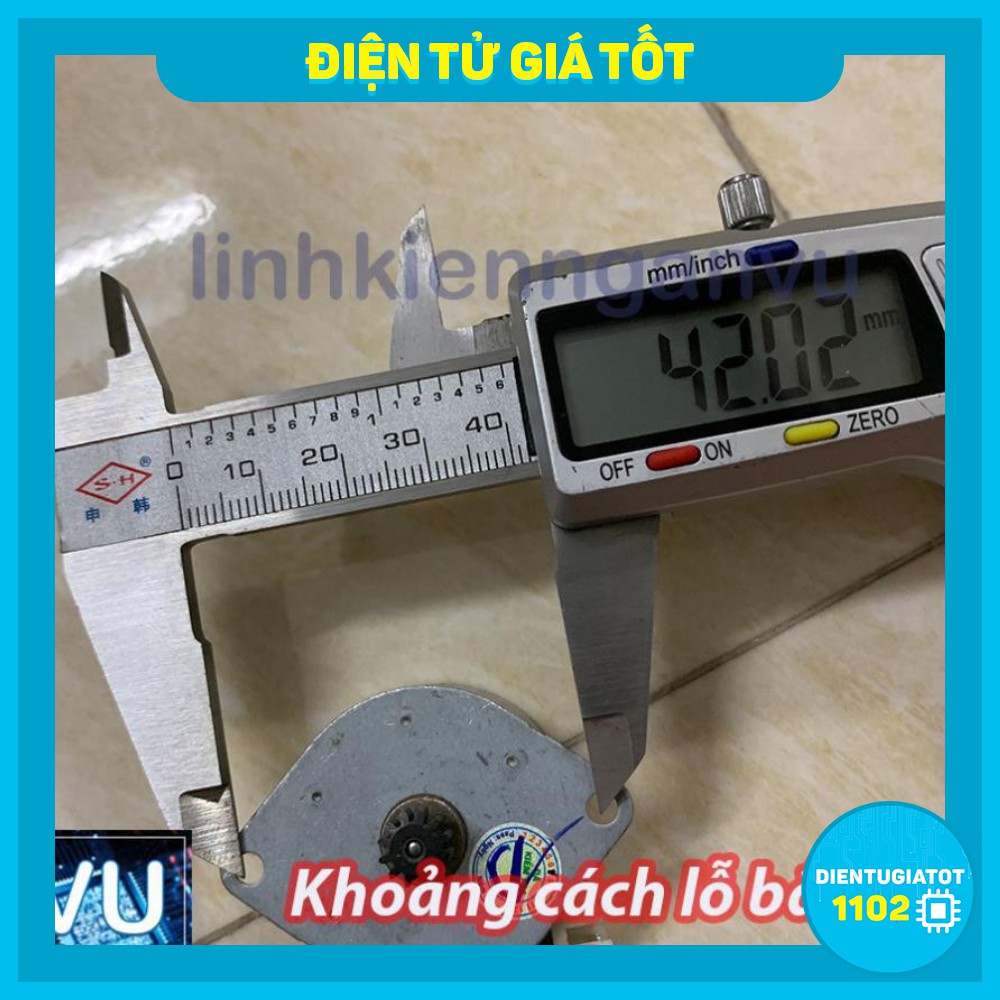 [Sáng Tạo] Động Cơ Bước DC5-24V M35SP-15