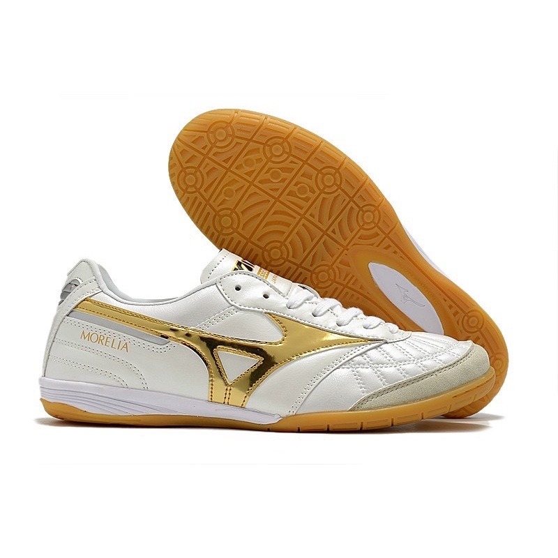 GIÀY MIZUNO MORELIA NEO IC - trắng đồng