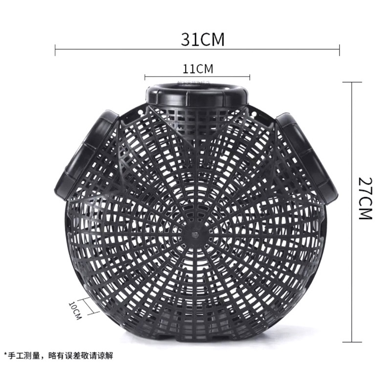 Rọ bẫy lươn,trạch,cua,cá,tôm 3 cửa hàng loại 1 làm bằng nhựa pvc đàn hồi , phiên bản nâng cấp dễ vào khó ra