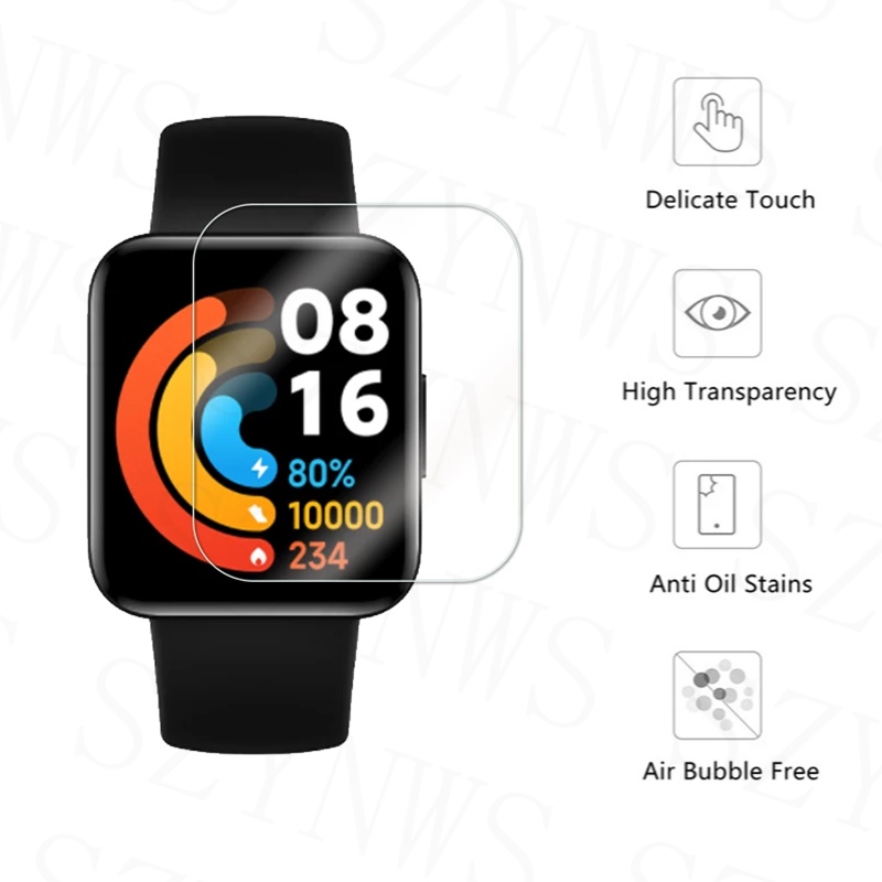 Miếng Dán Bảo Vệ Màn Hình Cho Đồng Hồ Thông Minh Redmi Watch 2 Lite / Xiaomi POCO