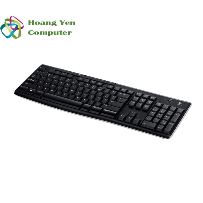 Bàn Phím Không Dây Logitech K270 Chống Nước Pin Sử Dụng 2 Năm - BH Chính Hãng 24 Tháng