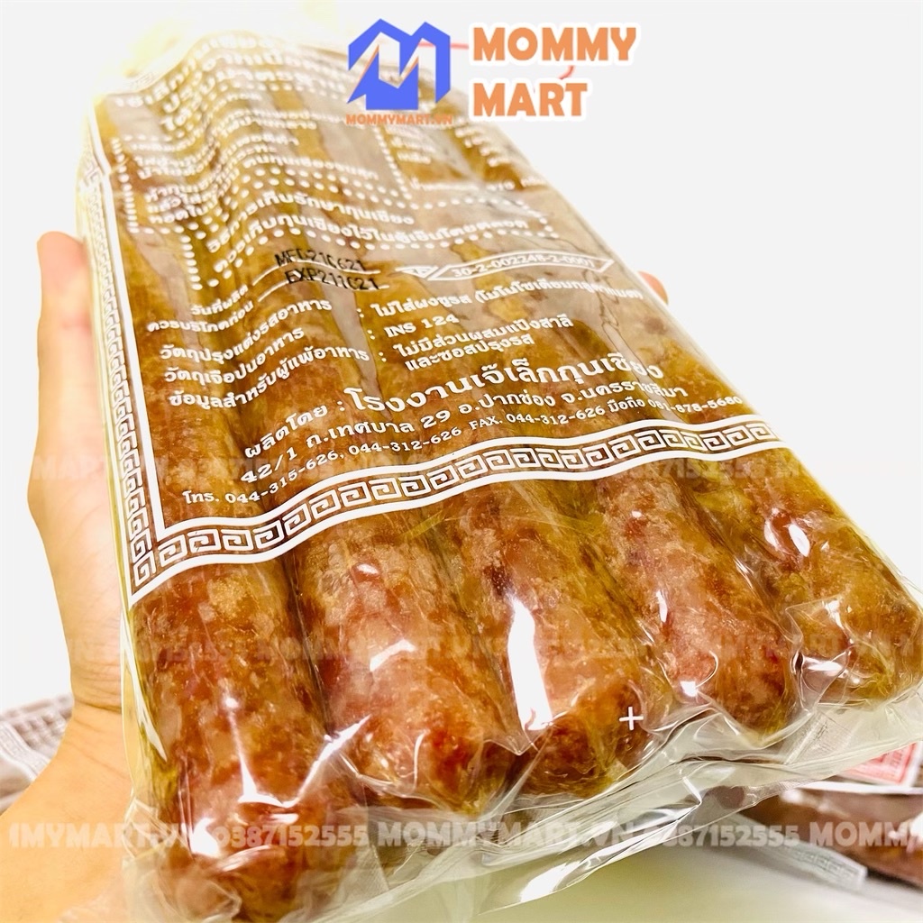 Lạp xưởng Thái Lan siêu ngon gói 1kg hút chân không, Lạp xưởng Thái, Lạp sườn Thái nhập khẩu trực tiếp Mommymart | BigBuy360 - bigbuy360.vn