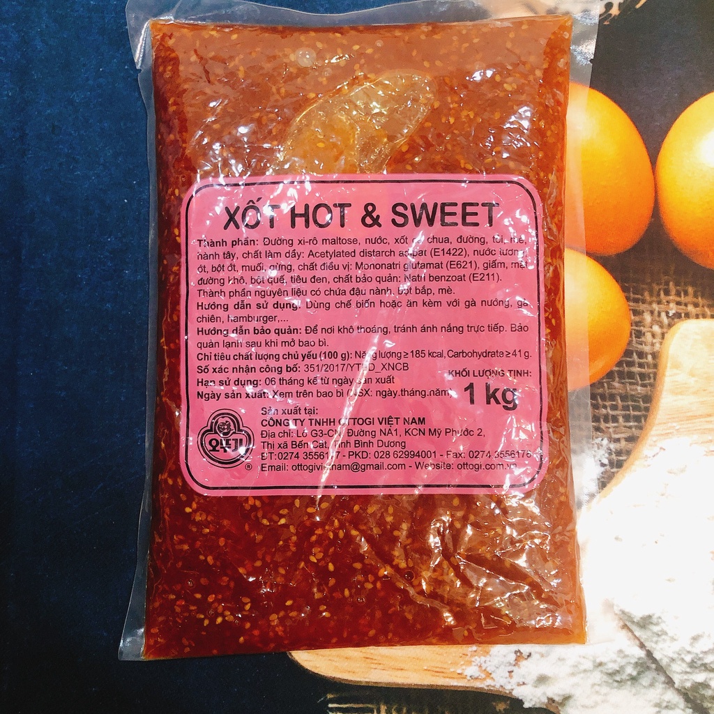 SỐT GÀ RÁN MÈ RANG 1KG