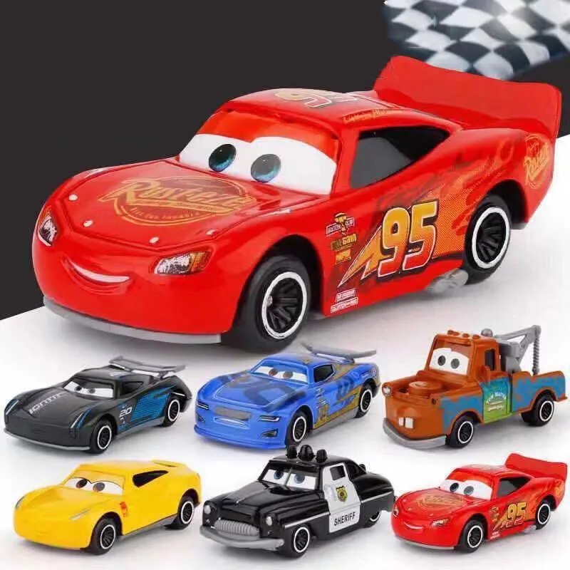 Disney Mô Hình Xe Ô Tô Đồ Chơi Pixar Mcqueen King