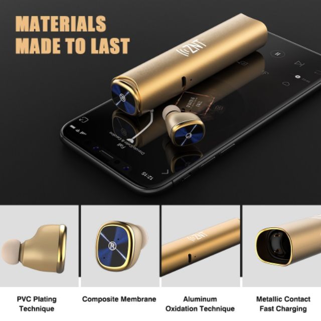 Tai nghe không dây bluetooth siêu bas ZNT