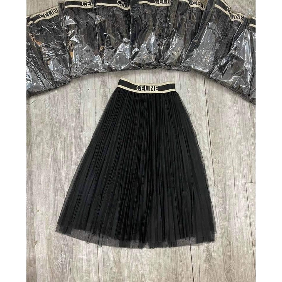 Chân váy lưới cạp CHỮ To 2 màu(kèm ảnh thật,video) | BigBuy360 - bigbuy360.vn