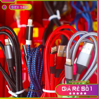 Dây Sạc iphone - ipad siêu rẻ - Bọc Dù Chống Đứt ( siêu khuyến mãi )