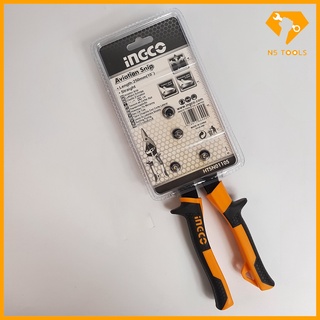 Kéo cắt tôn (cắt thẳng) Ingco HTSN0110S