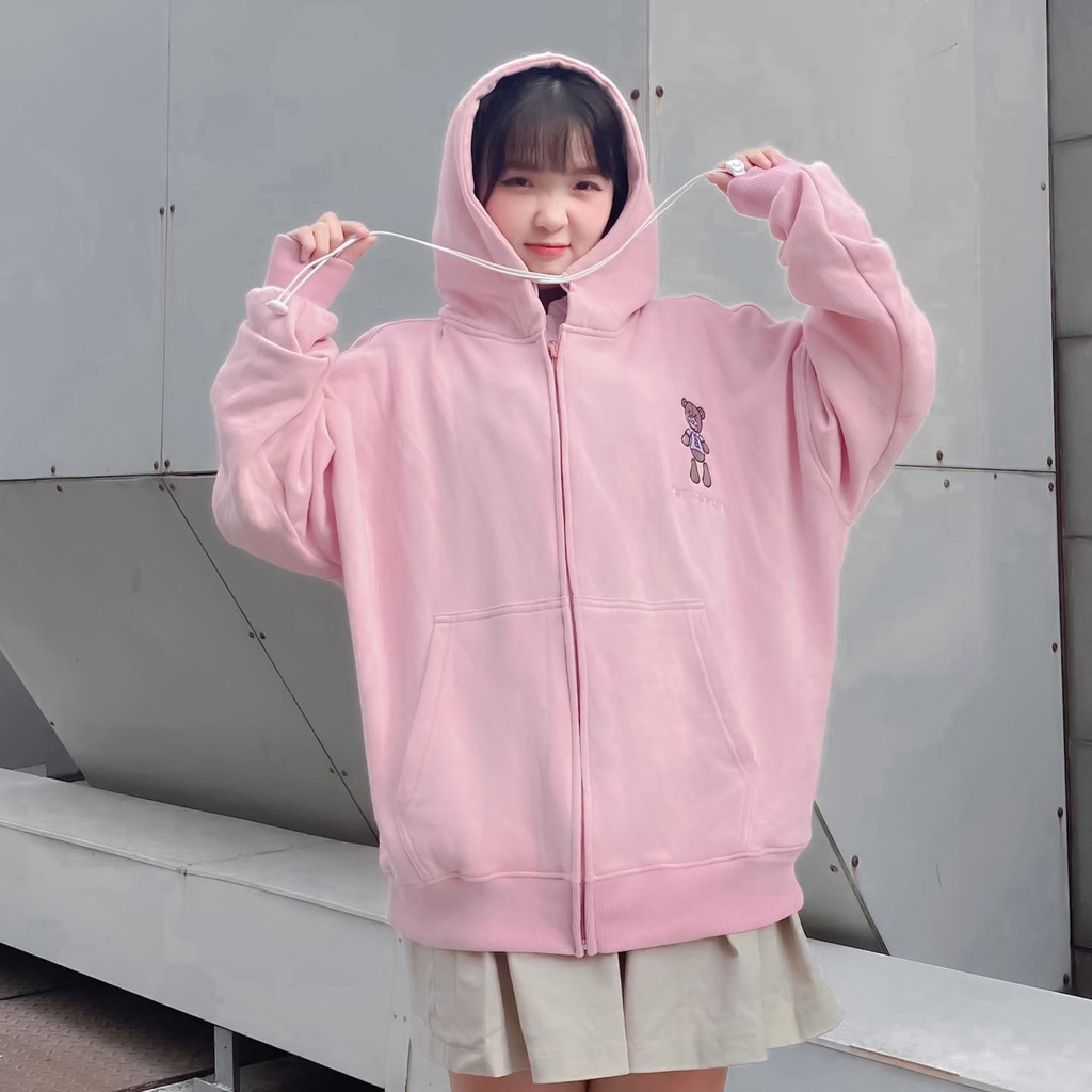 ÁO HOODIE ZIP ICE TEDDY CÁC MÀU