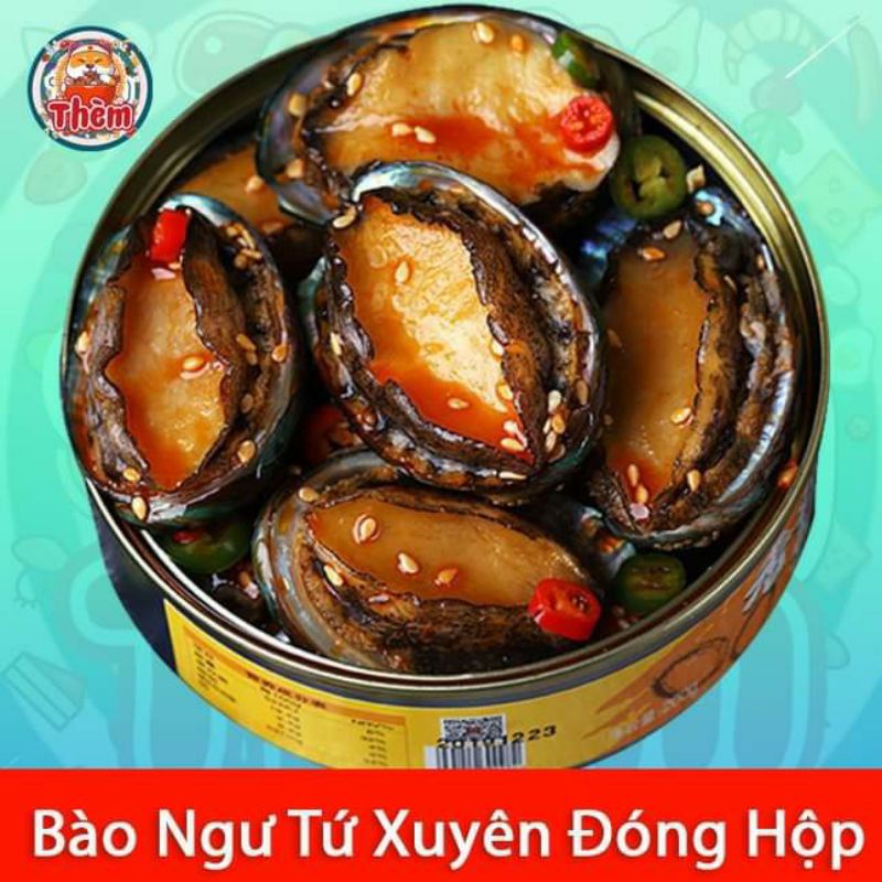 Bào ngư hải sản đóng hộp 100gr