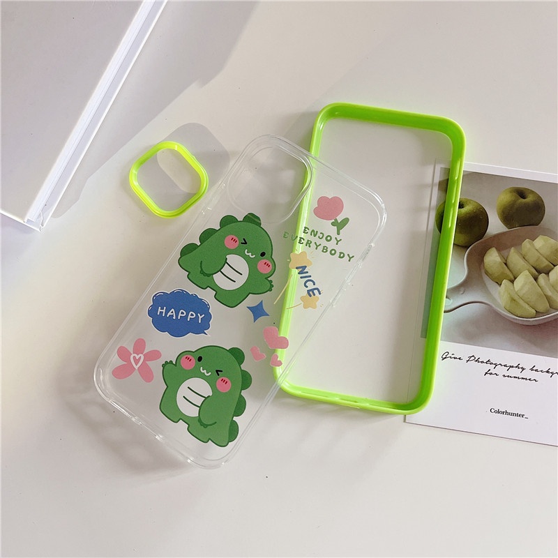 Ốp Điện Thoại 3 Trong 1 Dễ Thương Cho iphone 13 12 Pro 11 Max 6 6s 7 8 Plus X XR XS Max