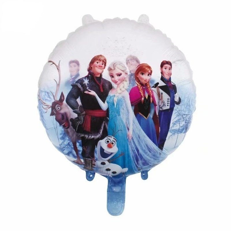 Bong Bóng Tròn 18 Inch In Hình Công Chúa Disney Xinh Xắn Trang Trí Tiệc Sinh Nhật Cho Bé
