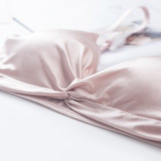Bra Lụa Phi Bóng Hình Nơ Sang Chảnh BR32