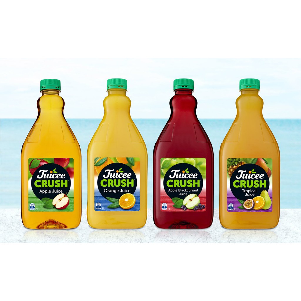 Nước Ép Trái Cây Nhiệt Đới Juicee Crush Chai 2L (Đủ Vị)
