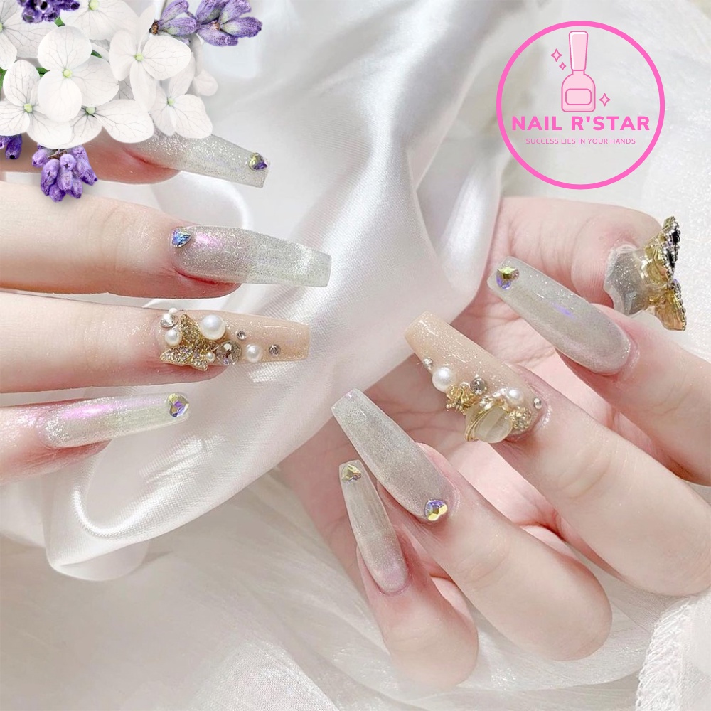 Móng nối Mỹ siêu đẹp loại mới 550 móng đủ size siêu dẻo siêu bền