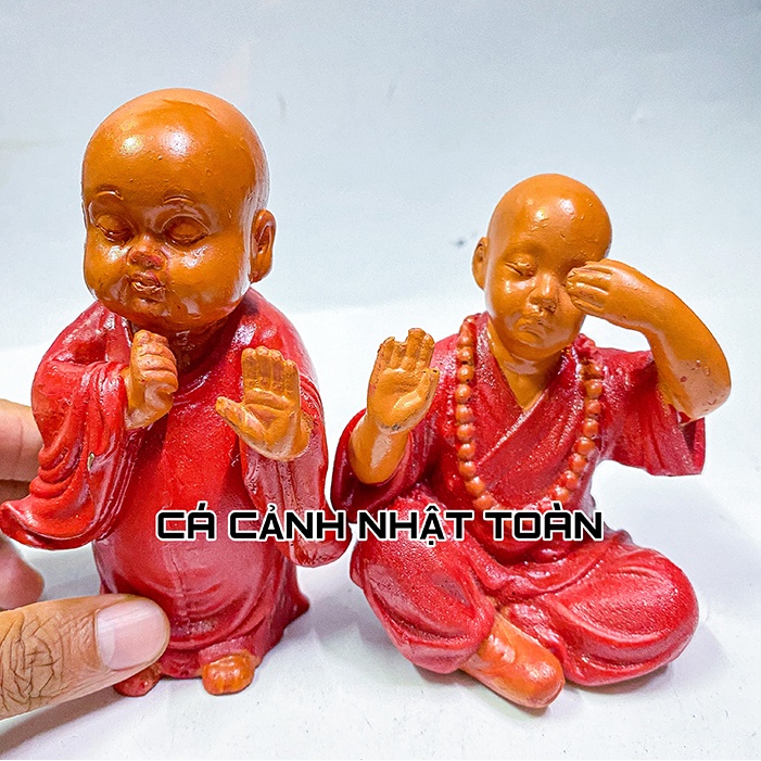 MÔ HÌNH CHÚ TIỂU BỐN KHÔNG TRANG TRÍ CAO 13CM