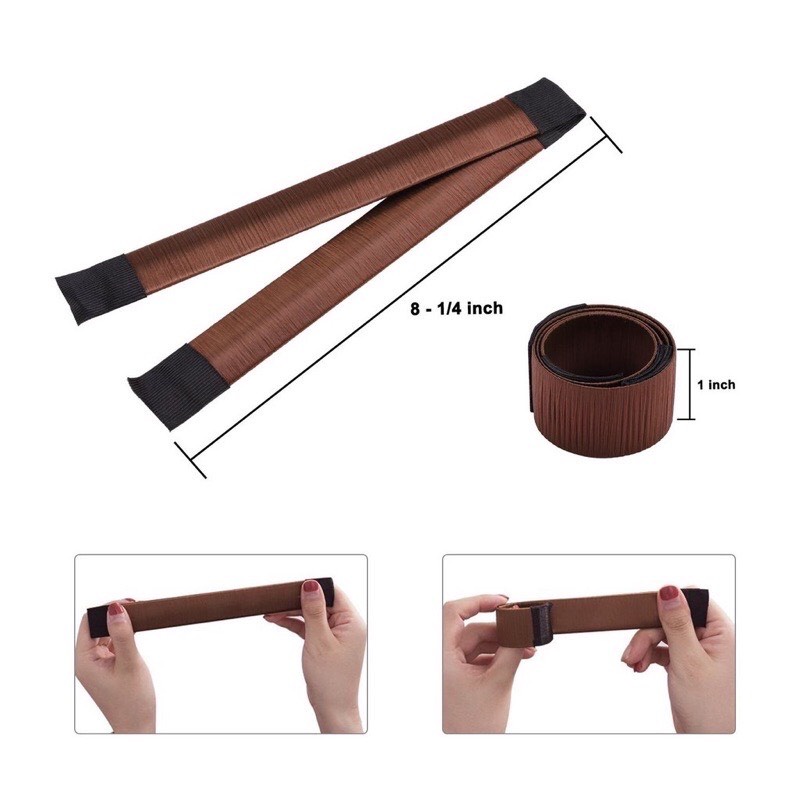 Thanh Cuốn (Búi) Tóc Trơn Đơn Giản Dễ Sử Dụng