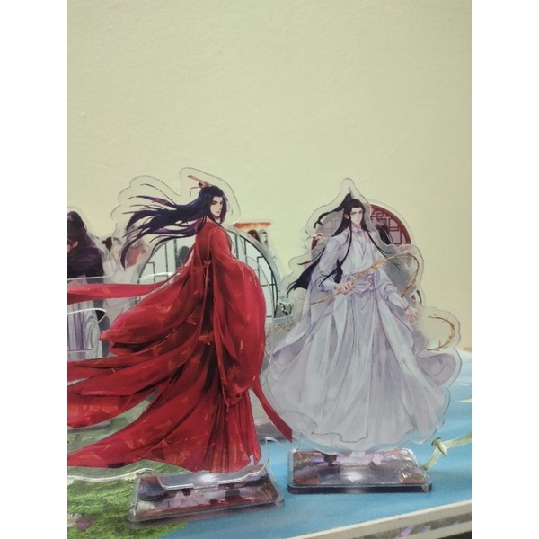 SẴN-STANDEE Husky và Sư tôn mèo trắng của hắn MÔ HÌNH NHÂN VẬT