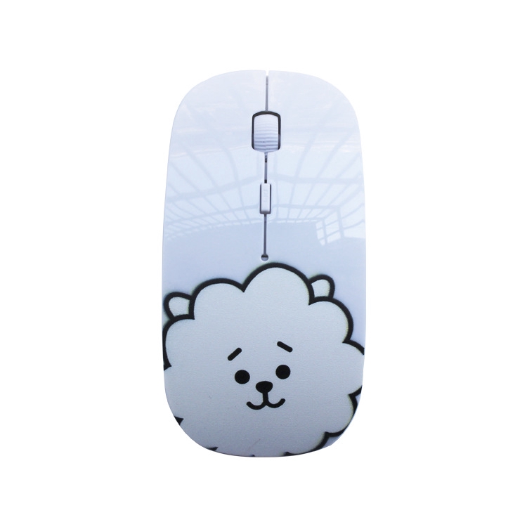 Chuột máy tính không dây họa tiết BT21 BTS