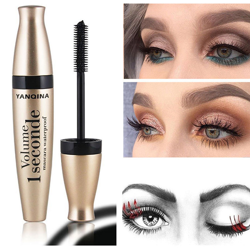 [Hàng mới về] Mascara sợi tơ 4D chống thấm nước làm dài dày và cong mi | BigBuy360 - bigbuy360.vn