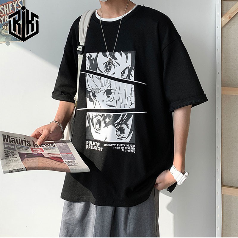 Áo Thun Unisex tay lỡ nữ nam form rộng oversize ATL133 | BigBuy360 - bigbuy360.vn