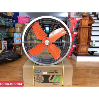 Quạt Hút Tròn - Quạt Hướng Trục Công Nghiệp Đường Kính Cánh 60CM Điện 3 Pha