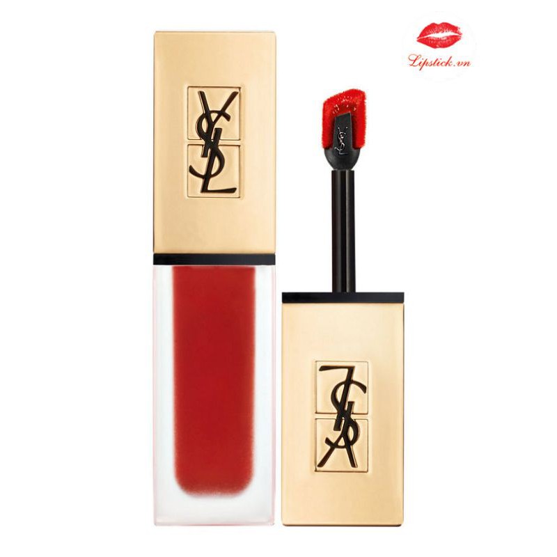 Son YSL 09 Grenat No Rules Màu Đỏ Đậm Gợi Cảm