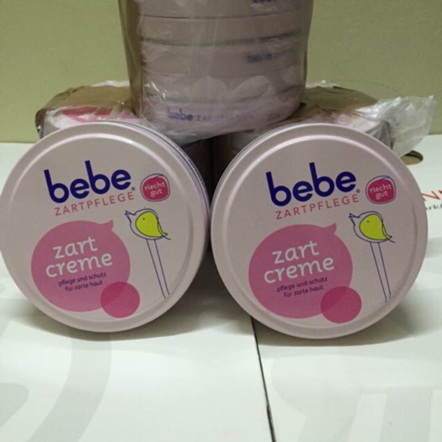 Kem nẻ Bebe Zartcreme của Đức 150ml