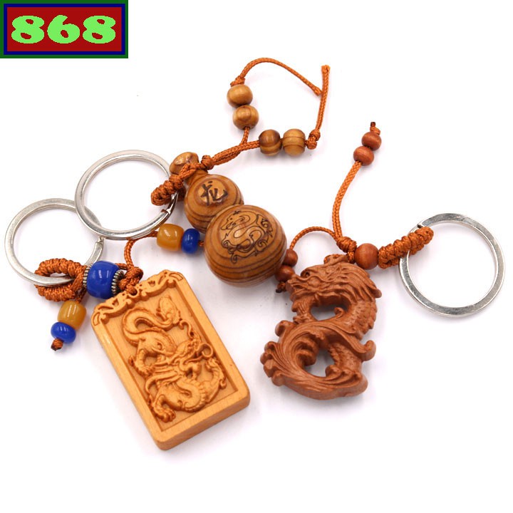 Bộ 3 móc khóa 12 con giáp tuổi Thìn BBPT11