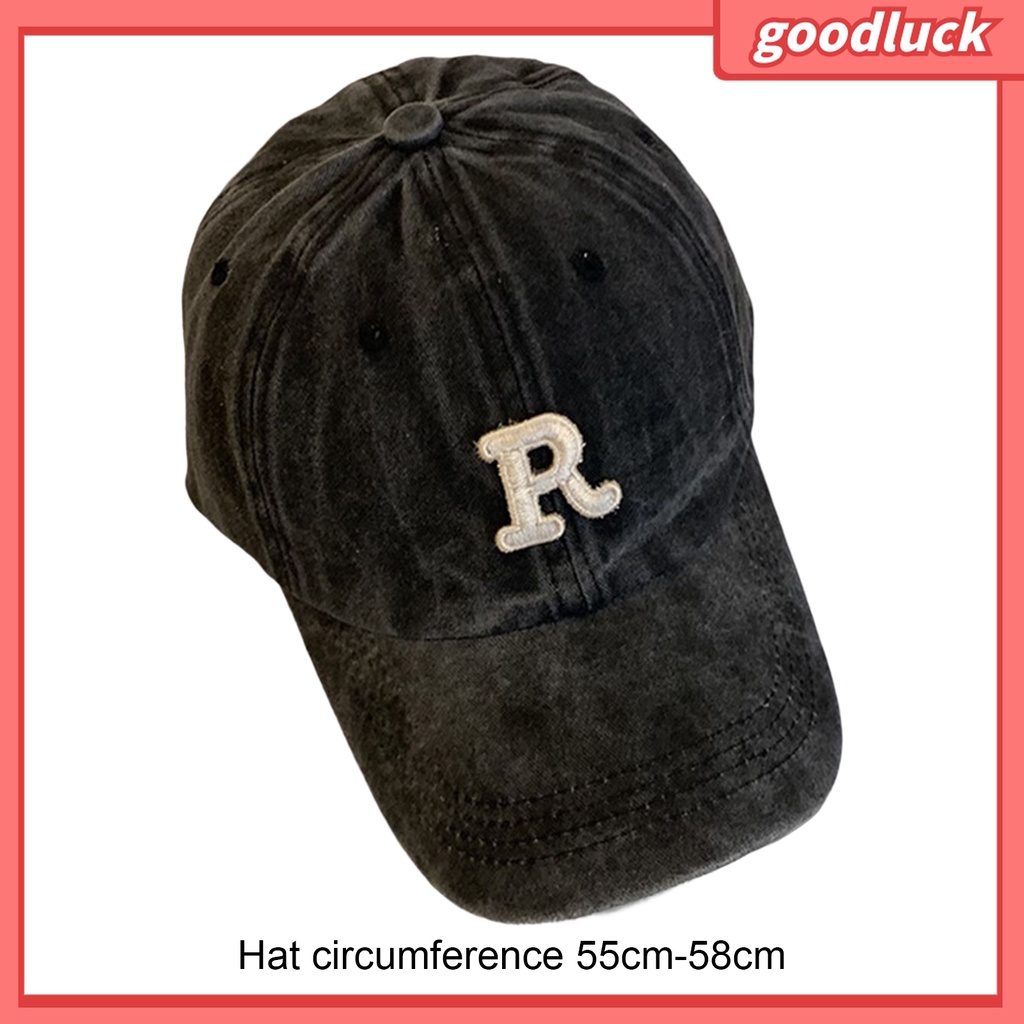 Mũ Lưỡi Trai Chống Nắng Thêu Chữ Có Thể Điều Chỉnh Kích Cỡ Thời Trang Unisex