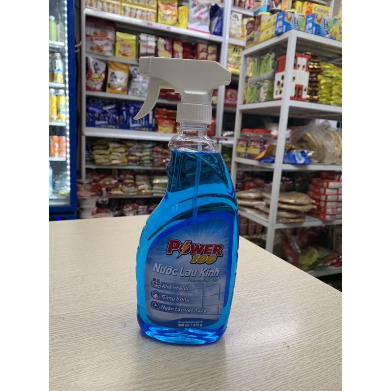 Nước lau kính Power 580ml