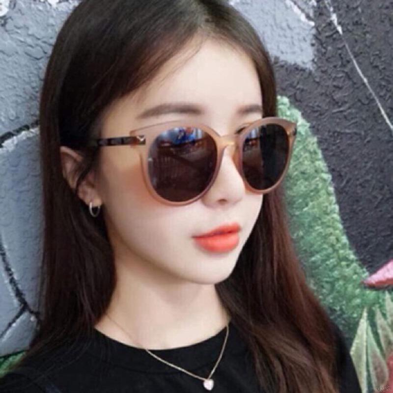 Kính Mát Gọng Tròn Phong Cách Hàn Quốc Cho Nữ