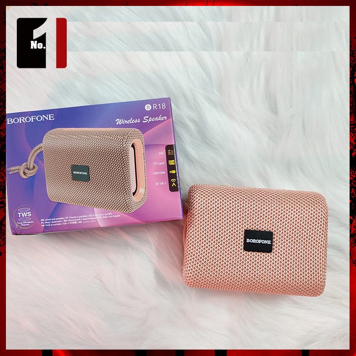 Loa Bluetooth Chính Hãng Mini Cầm Tay Borofone BR18 Loa Blutooth Âm Thanh Lớn Bass Hay Giá Rẻ
