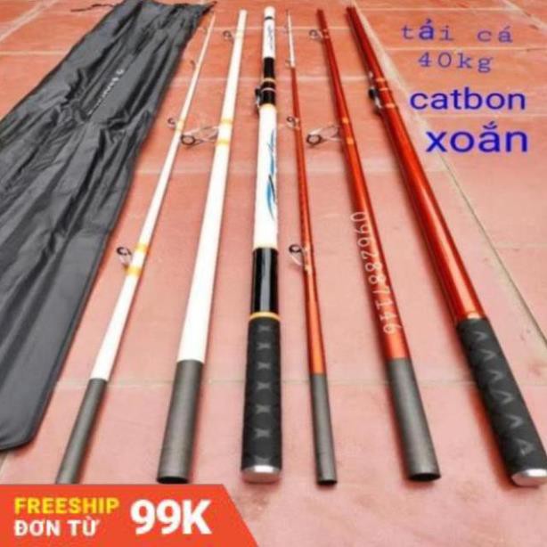 cần câu cá 3 khúc shimano fuji 4m2 bxt siêu bạo lực loại 1