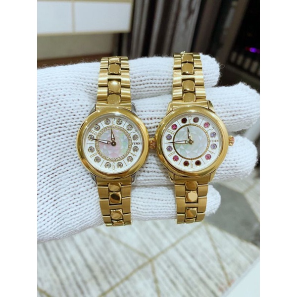 Đồng Hồ Nữ FD STONE fendi đính đá mặt shaphia