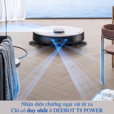 Robot Hút Bụi Lau Nhà Ecovacs T8 Max Plus - Hàng trưng bày mới 99%