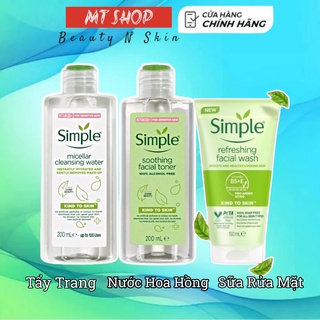 Nước Tẩy Trang Simple Kind To Skin Micellar Cleansing Water