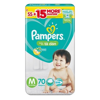 Tã dán pampers M70 hàng nhập