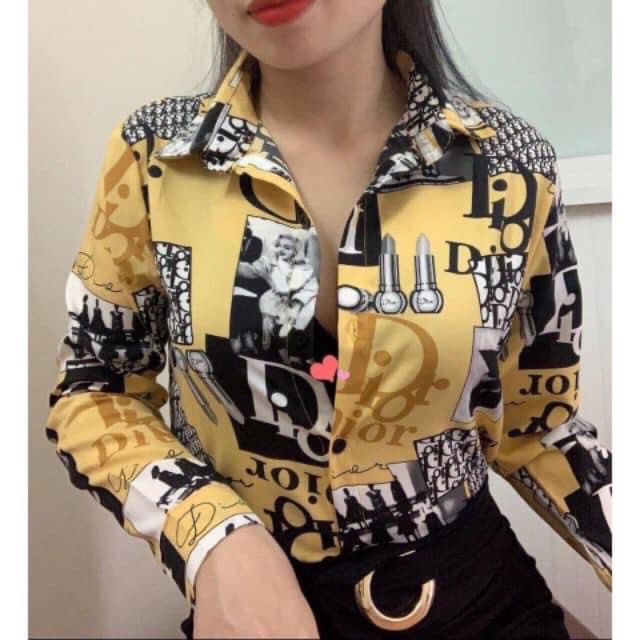 Áo sơ mi lụa hàng đẹp siêu hot