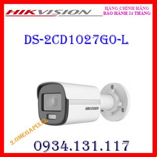 Camera IP COLORVU Lite 2.0 Megapixel HIKVISION DS-2CD1027G0-L