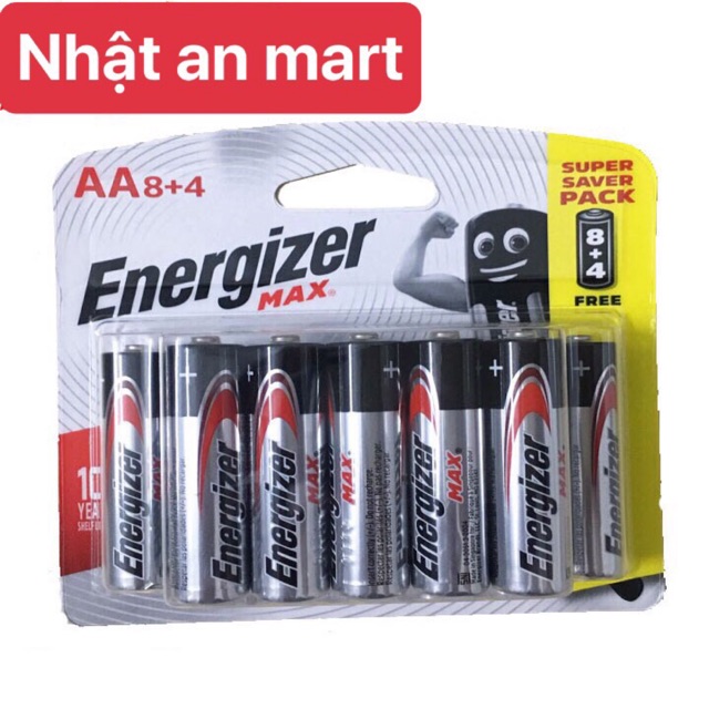 Pin AA, AAA Energizer alkaline chính hãng