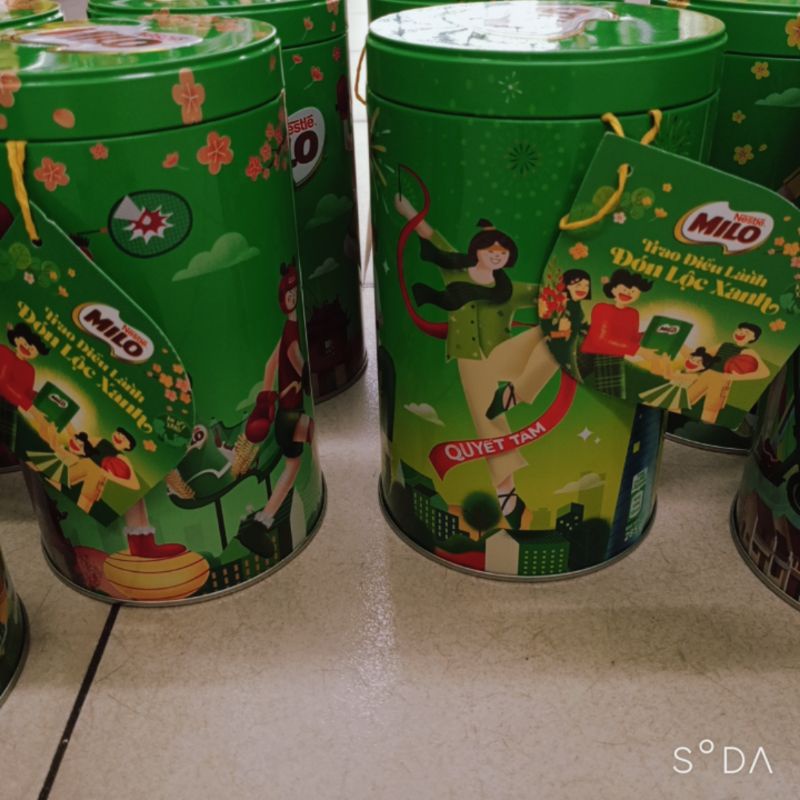 Bột Milo lon thiếc 285g