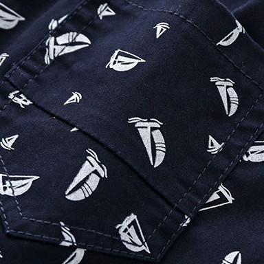 Quần đùi SOFFNY cotton mềm mại dáng rộng có độ co giãn tốt thời trang dành cho bé trai