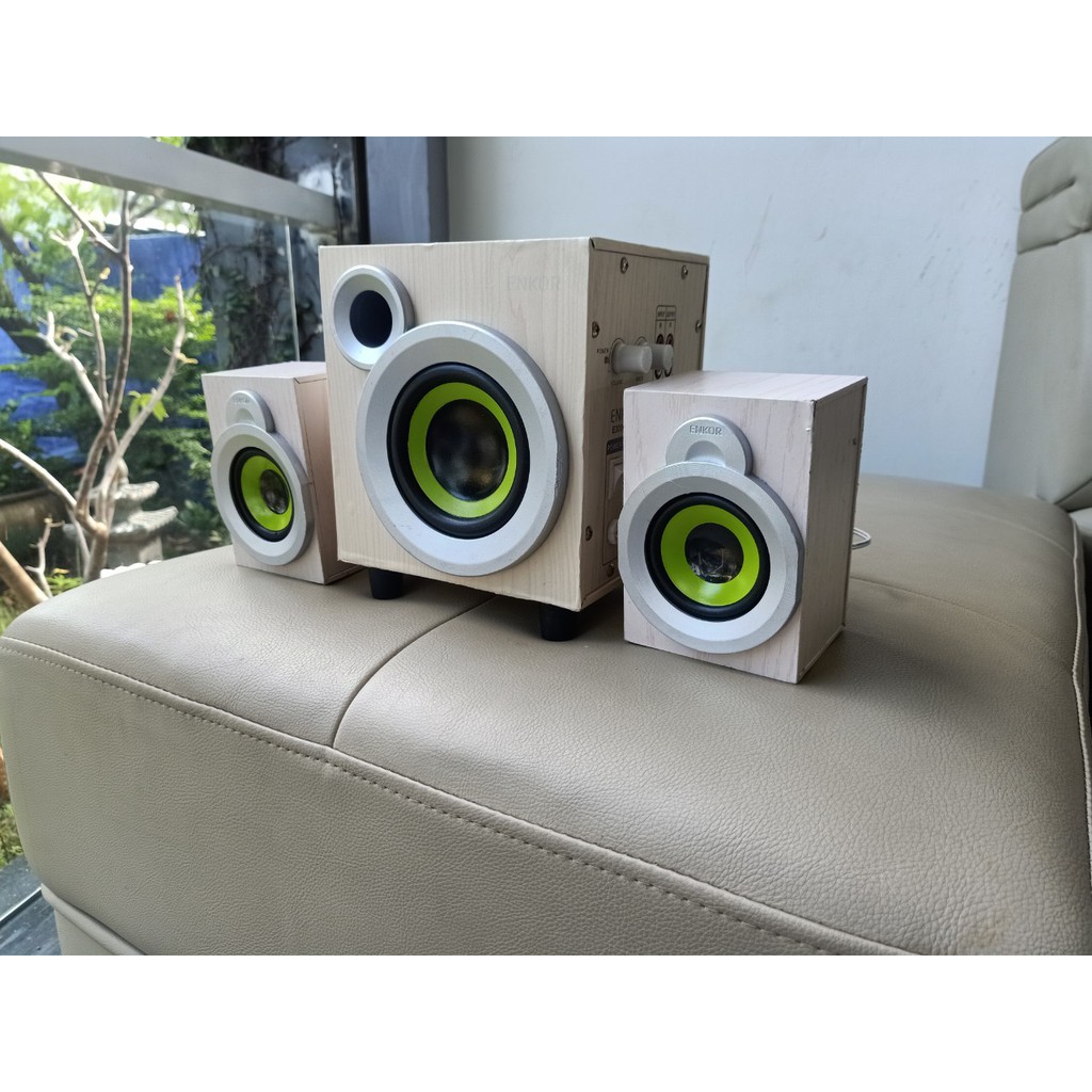 Loa vi tính Enkor E300 Plus - 2.1 - Hàng Trưng Bày